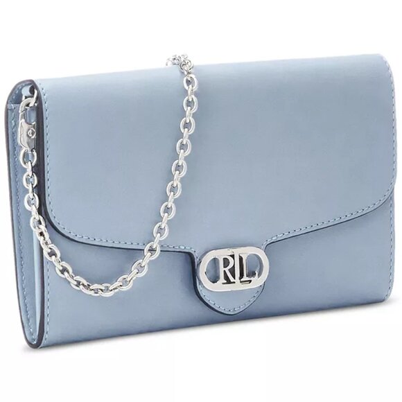 SALE! ✅ Lauren Ralph Lauren Leather Medium Adair Crossbody Bag✨ NWTs - Picture 1 of 17